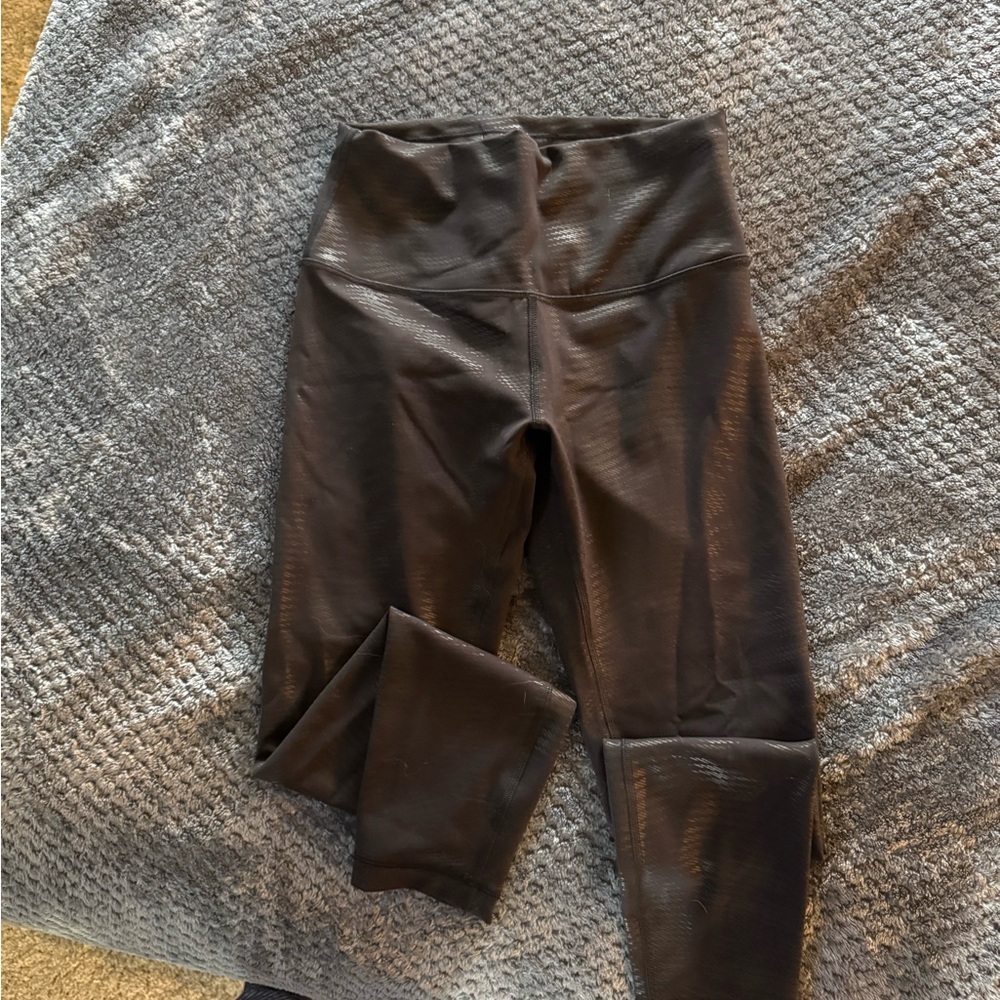 Lululemon Athletica Black Leggings High Waist Performance